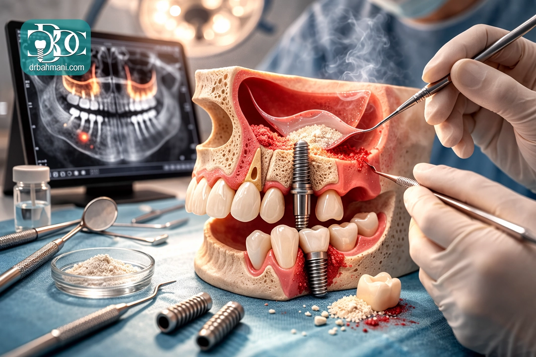 6 عارضه احتمالی لیفت سینوس و تأثیر آن بر موفقیت ایمپلنت